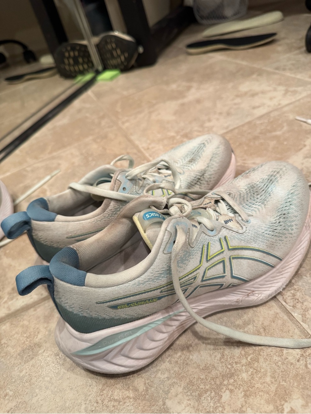 ASICS Gel Cumulus 25 Women's Light Blue Running Shoes